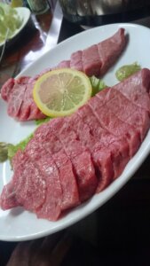 焼肉七輪亭－食事1